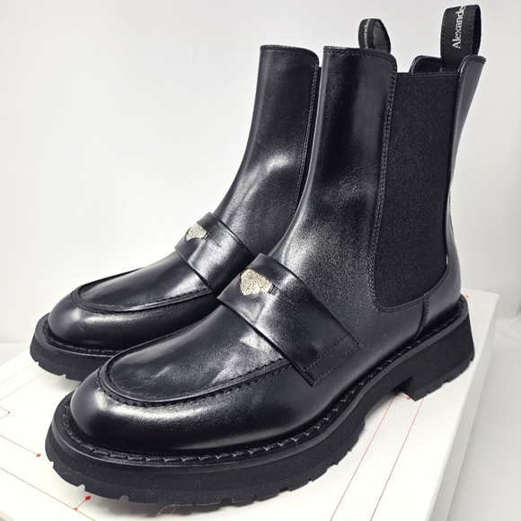 Alexander McQueen Other - Alexander McQueen Black Leather Boots